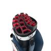 Rydz Gear Cartbag Lucky Nine WR, navy/weiß/rot