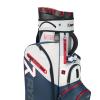 Rydz Gear Cartbag Lucky Nine WR, navy/weiß/rot