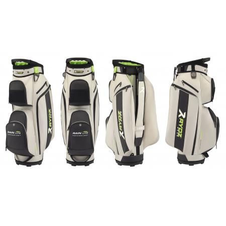 Rydz Gear Cartbag Firebee WR, silber/schwarz/lime