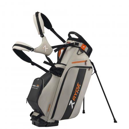 Rydz Gear 2 in 1 Hybrid Bag Jetpack WR, silber/schwarz/orange