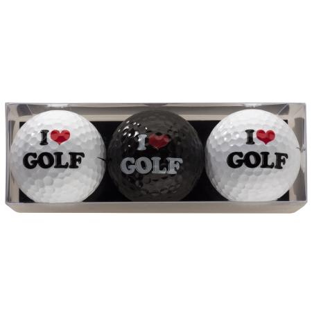 Golfball-Set &quote;I love Golf&quote;
