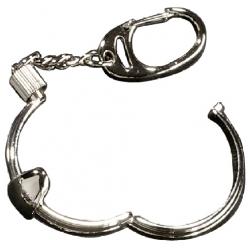 Schlüsselanhänger mit entnehmbarem Golfball OHNE Ball