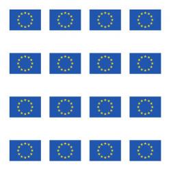 Golfdotz Golfballmarkierungen European Flag