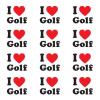 Golfdotz® Golfballmarkierungen, Golfmoji Girls