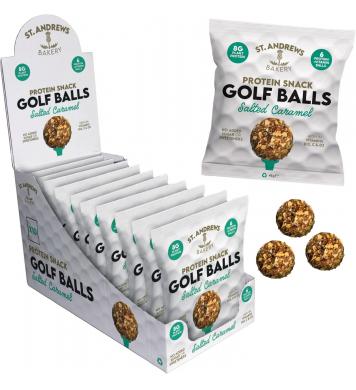 St. Andrews Bakery Protein Snack Golf Balls Salted Caramel, Thekenbox