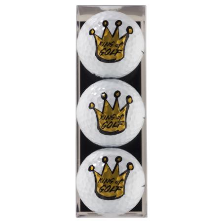 Golfball-Set &quote;King of Golf&quote;