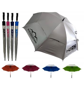 Sun Mountain H2NO Chrome Automatik UV-Golfschirm