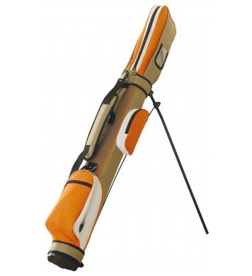 Silverline Sunday Stand Bag, braun/orange/weiß