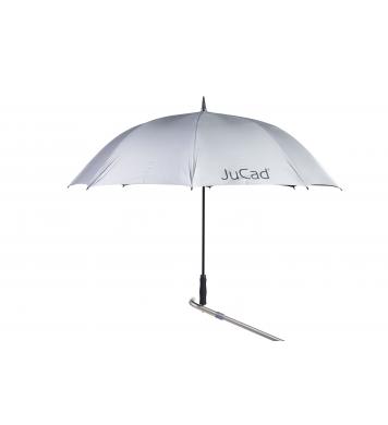 JuCad Automatik Golfschirm, silber (UV-Schutz)