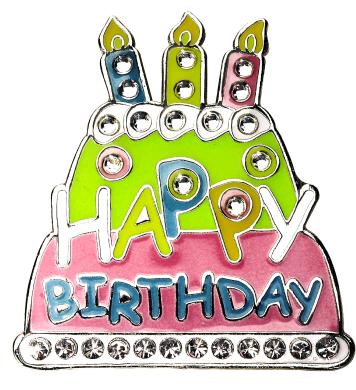 Navika Crystal Ballmarker Birthday Cake