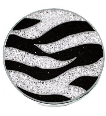 Navika Glitzy Ballmarker Zebra Print