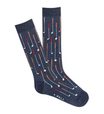 K. Bell Herren-Golfsocken Club Repeat