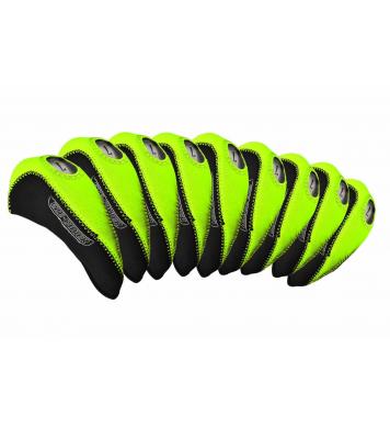 Eze Neopren Iron Cover Set, schwarz/lime