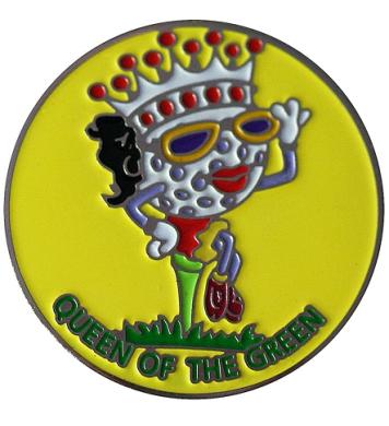 BeTheBall Ballmarker Queen of the Green