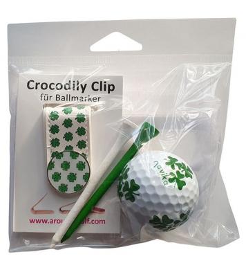 Crocodily Geschenk-Set 16 Shamrocks